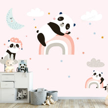 Load image into Gallery viewer, Rainbow Panda - Blue