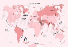 Load image into Gallery viewer, Worldmap Wallpaper