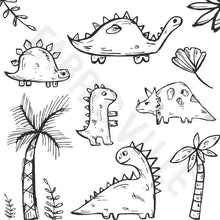 Load image into Gallery viewer, Dinosaur Wallpaper