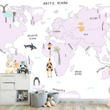 Load image into Gallery viewer, Worldmap Wallpaper