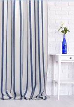 Load image into Gallery viewer, Striped Curtains with Stripes
